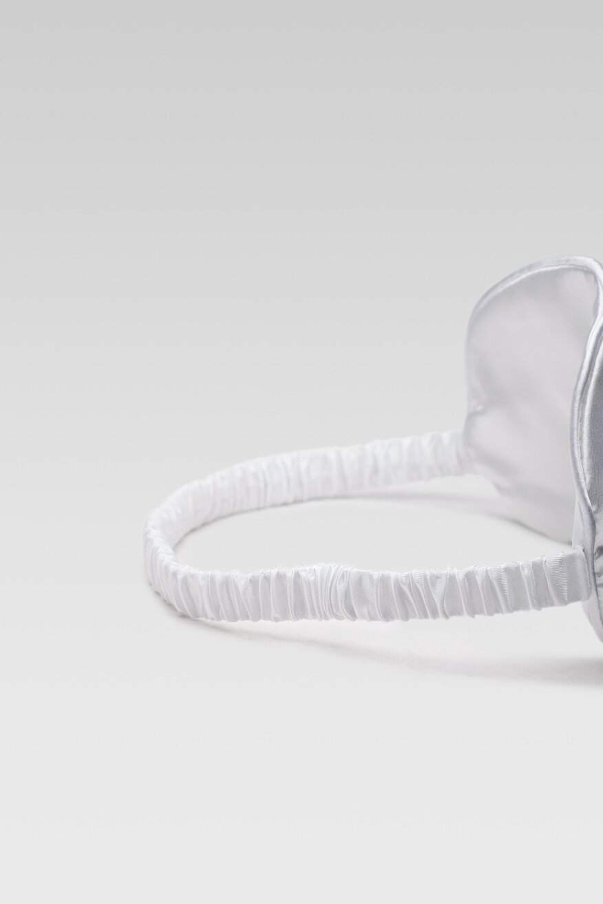 
                Sprandi - Opaska na oczy pastelowa biała - 5904248806255