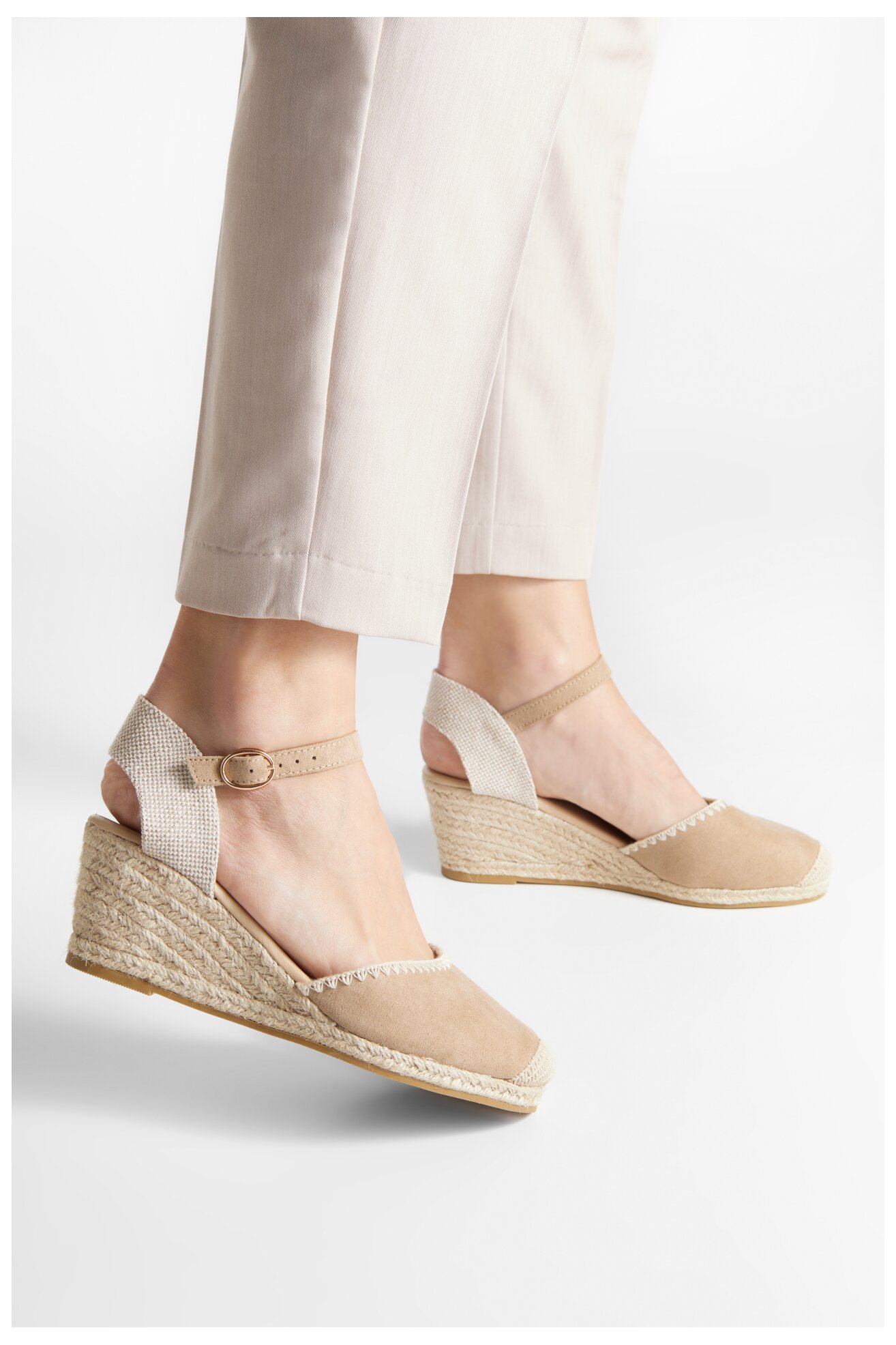 Espadryle Jenny Fairy WYL2610-1 Beżowy