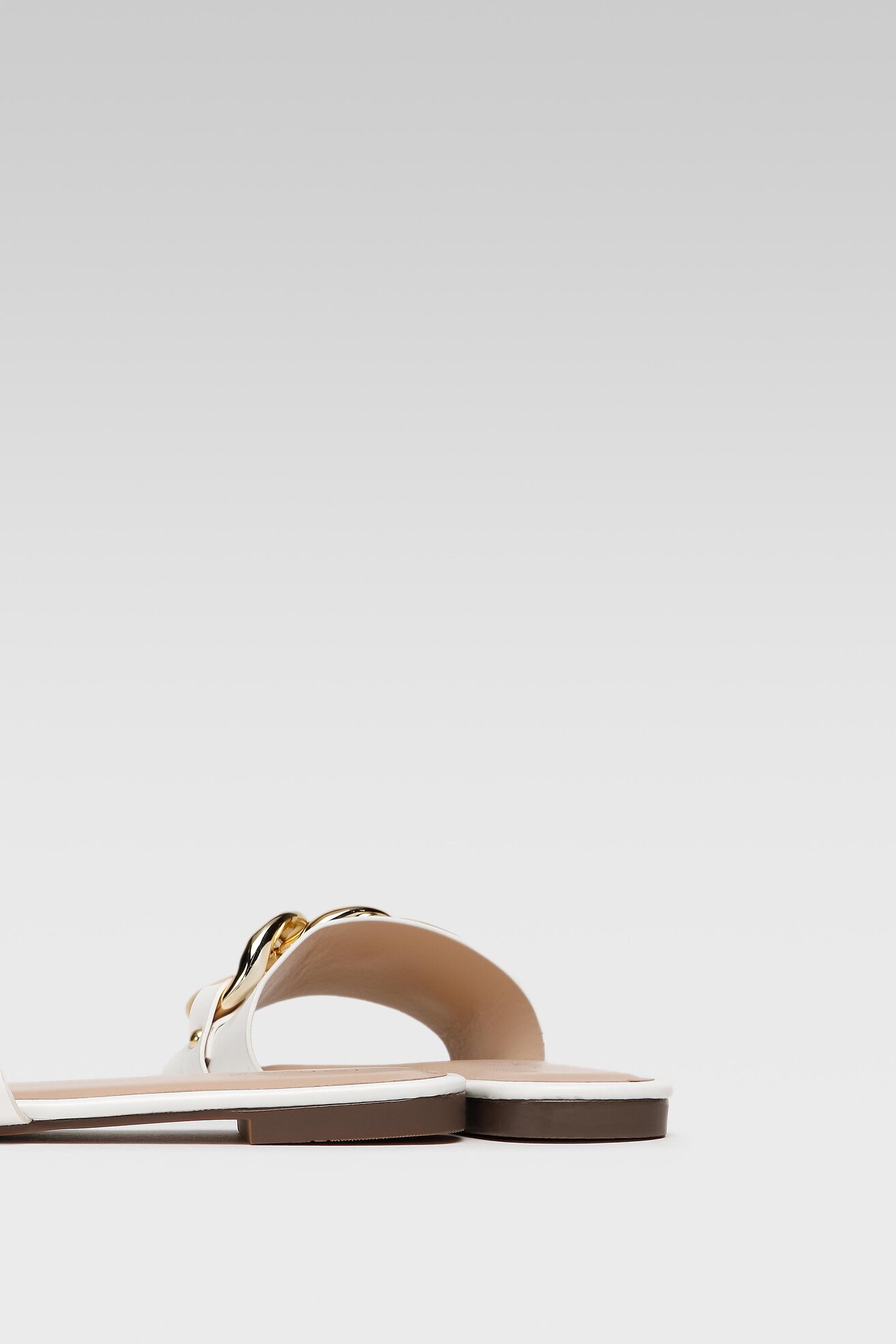 Klapki DeeZee WS21173-02 Biały