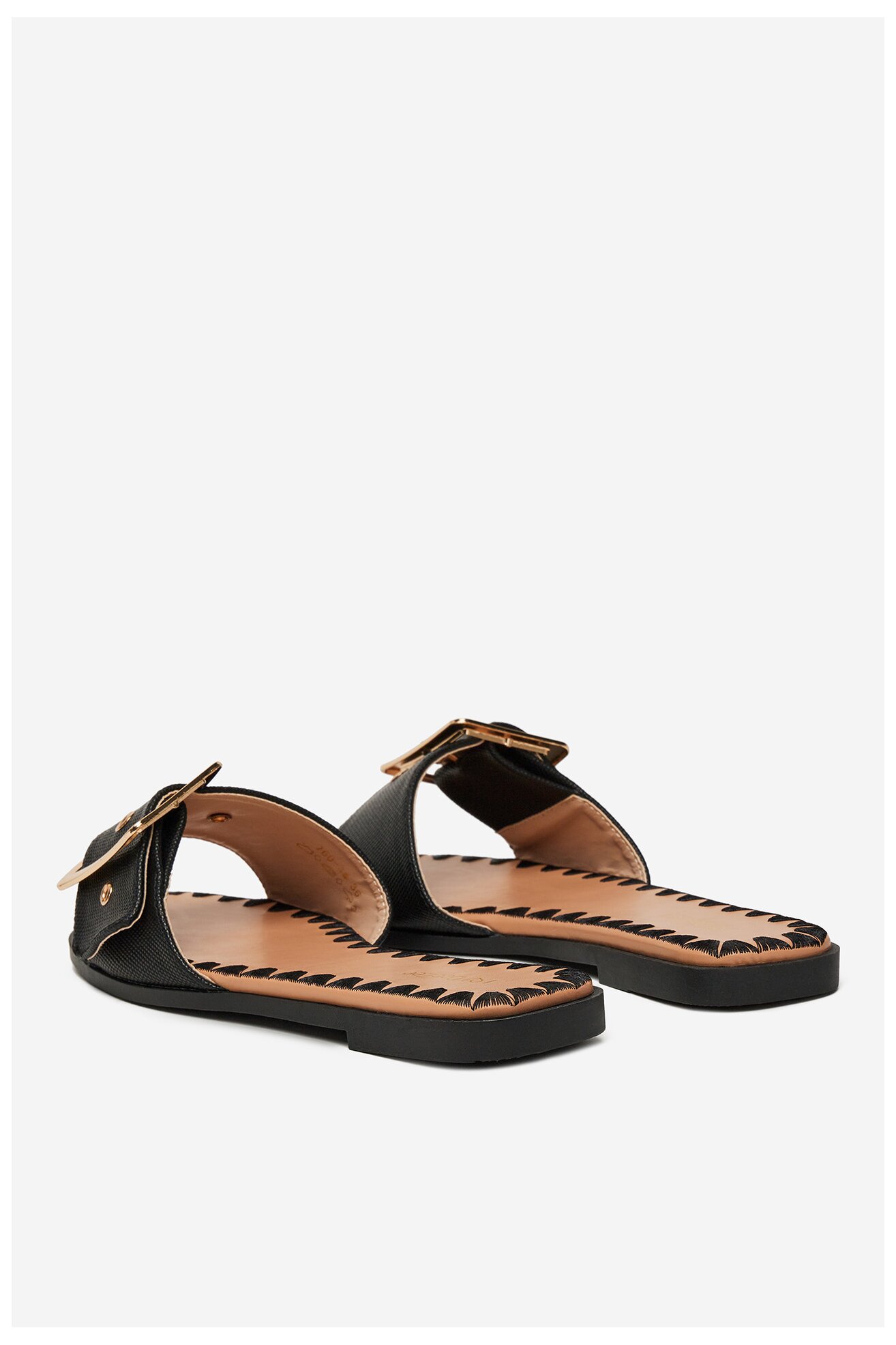 Klapki DeeZee 760-4 Czarny