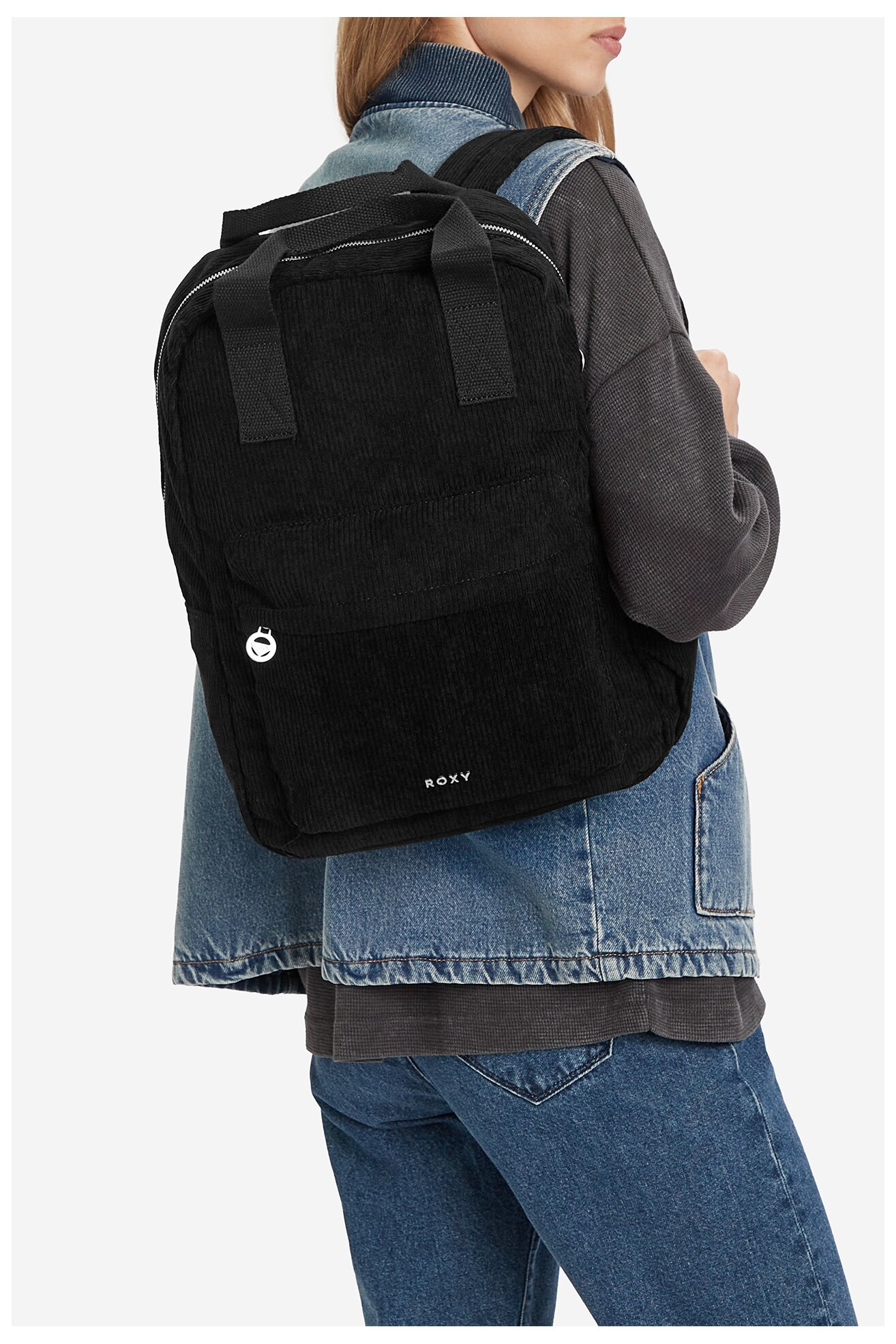 Hátizsák ROXY C-ROXY-KL-003-08 FEKETE