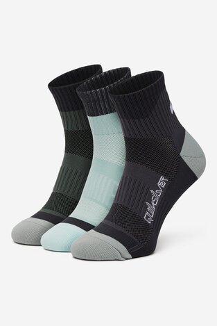 Шкарпетка QUIKSILVER AS_QUIKSILVER_103Z_SS25 (3-PACK) ТЕМНО-СИНІЙ