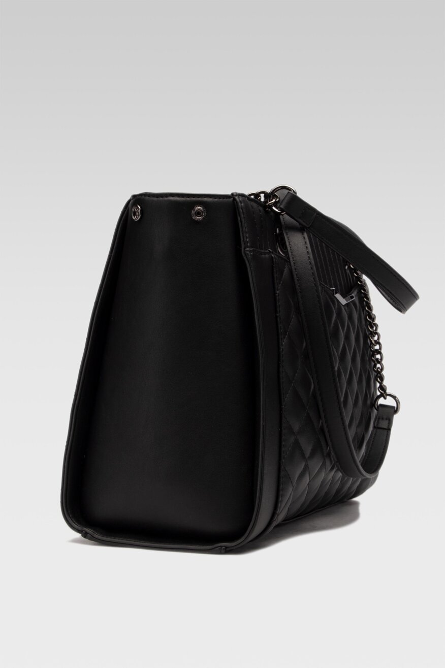 
                Jenny Fairy - Torebka pikowana czarna - 5903698408477