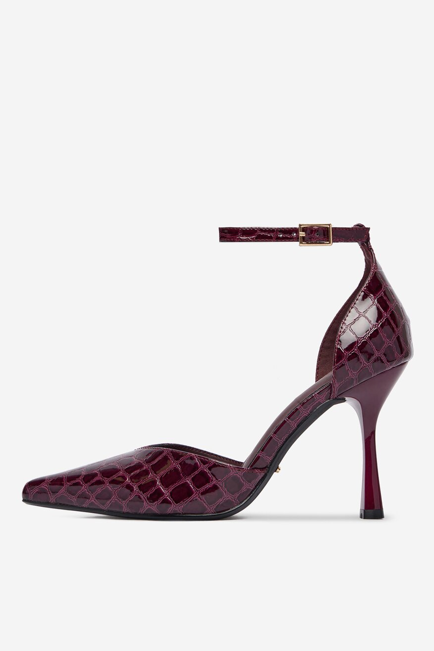 
                Туфлі-Човники DeeZee БОРДОВИЙ - 5906751874608