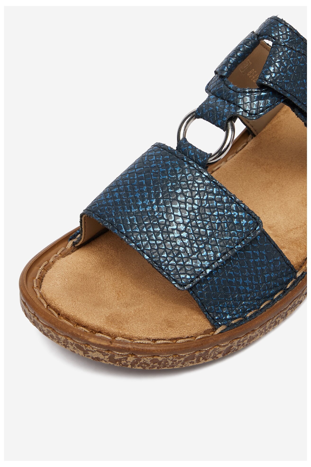 Klapki Rieker CEO-628P9-14 Granatowy