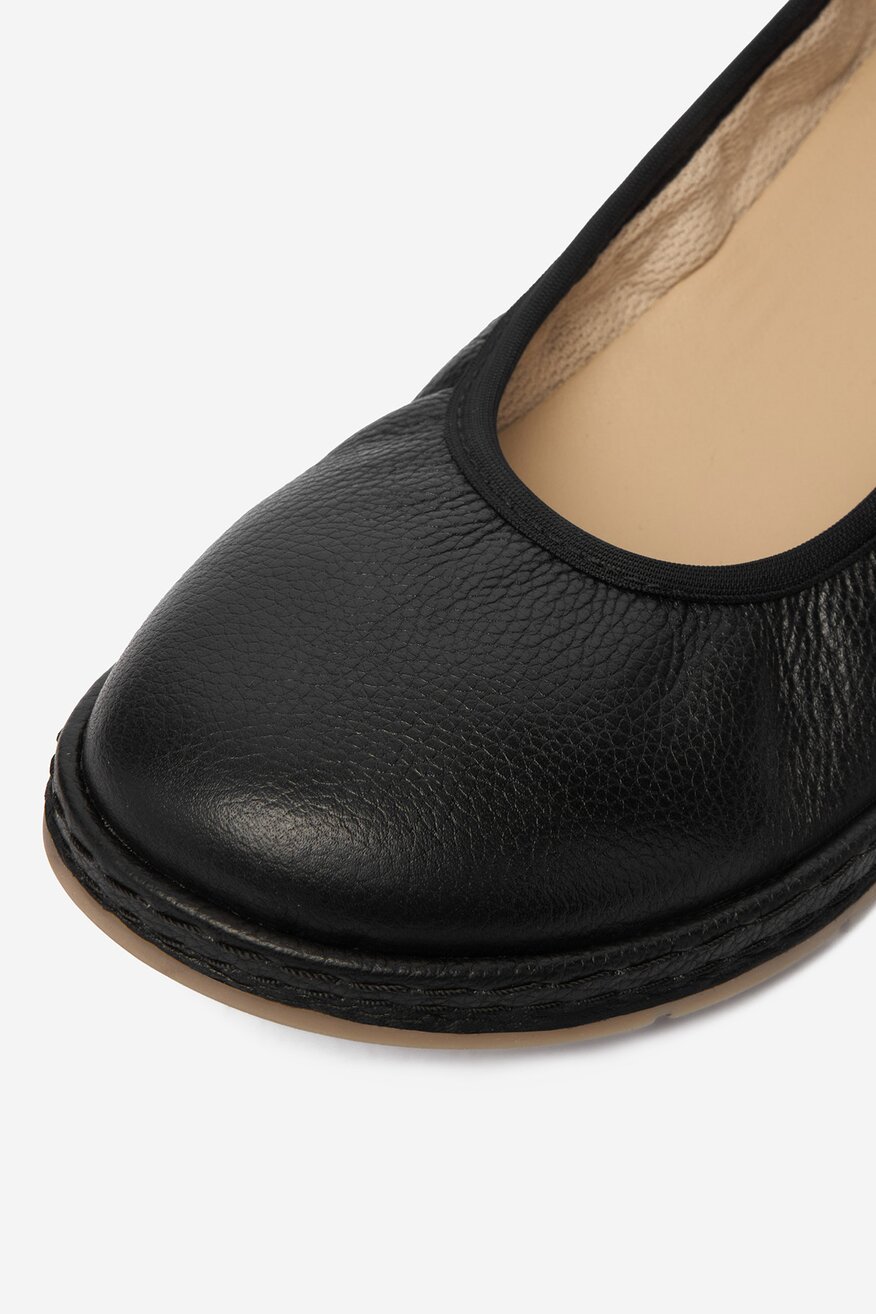 Lasocki - Baleriny skórzane - 5906751585801