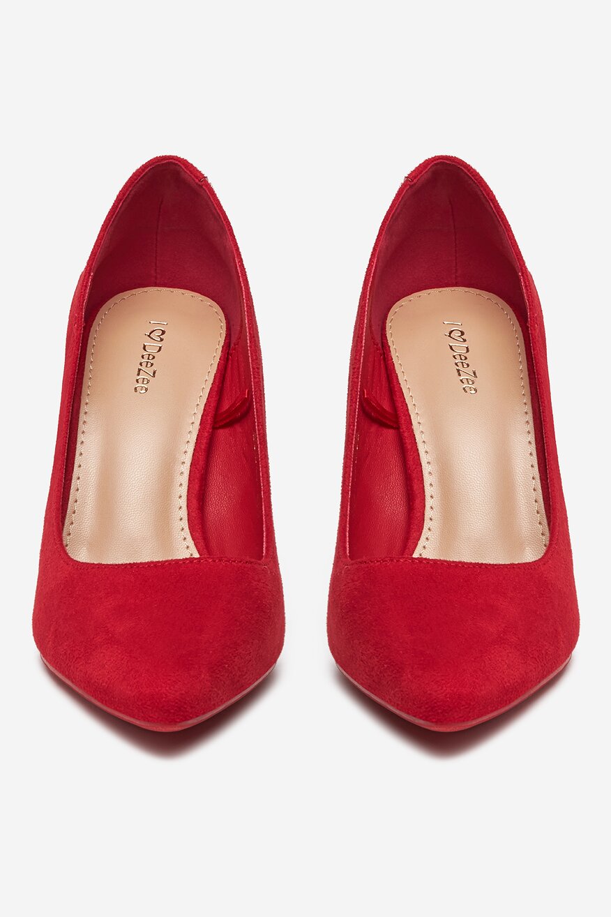 Pantofi cu toc DeeZee ROŞU - 5906751107713