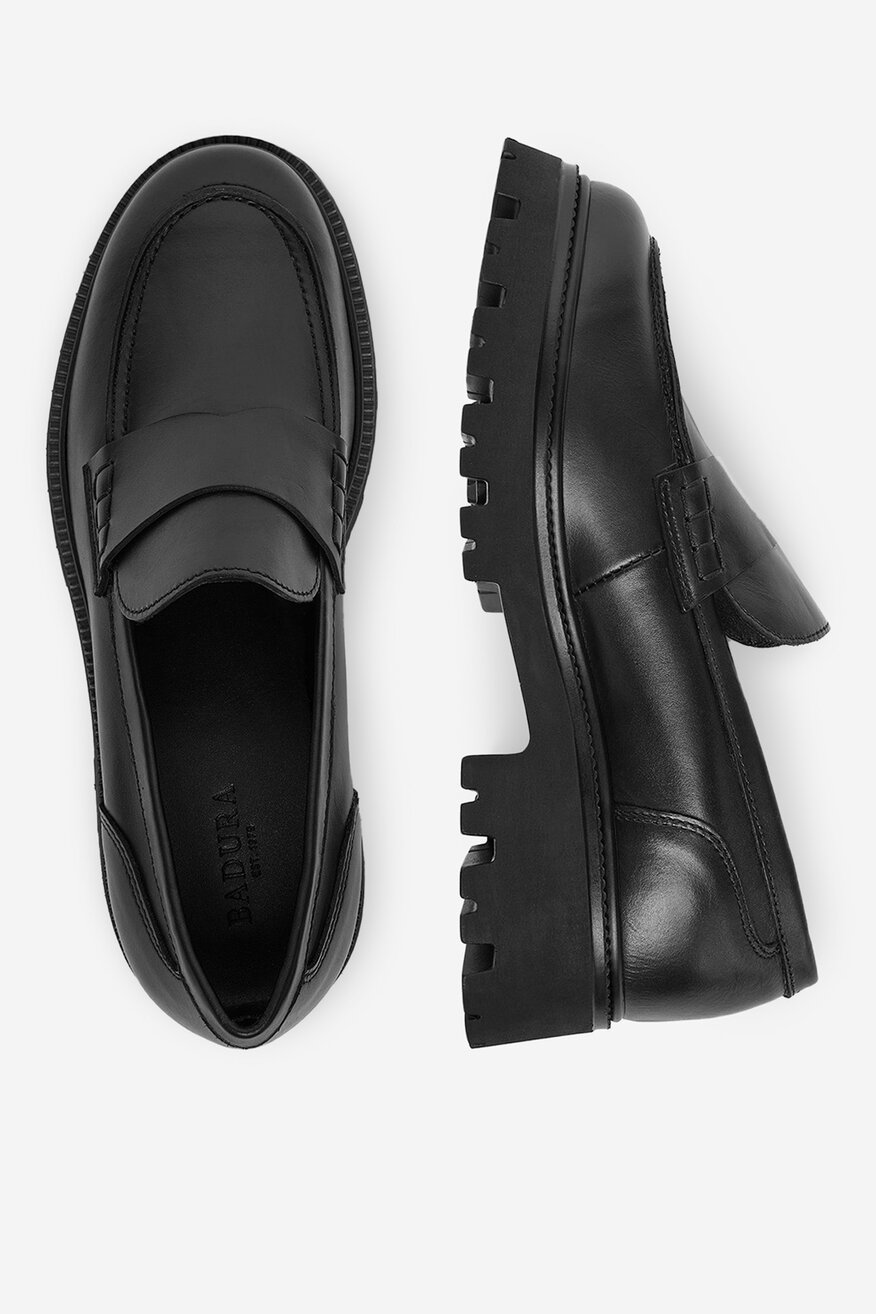 Badura - Loafersy skórzane - 5906751350072