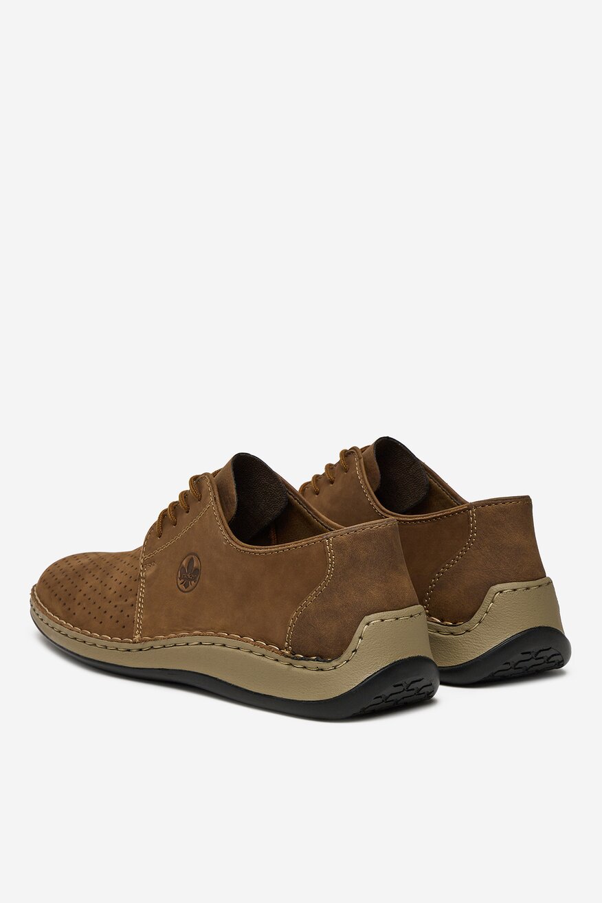 Polobotka Rieker HNĚDÁ - 5903698356808