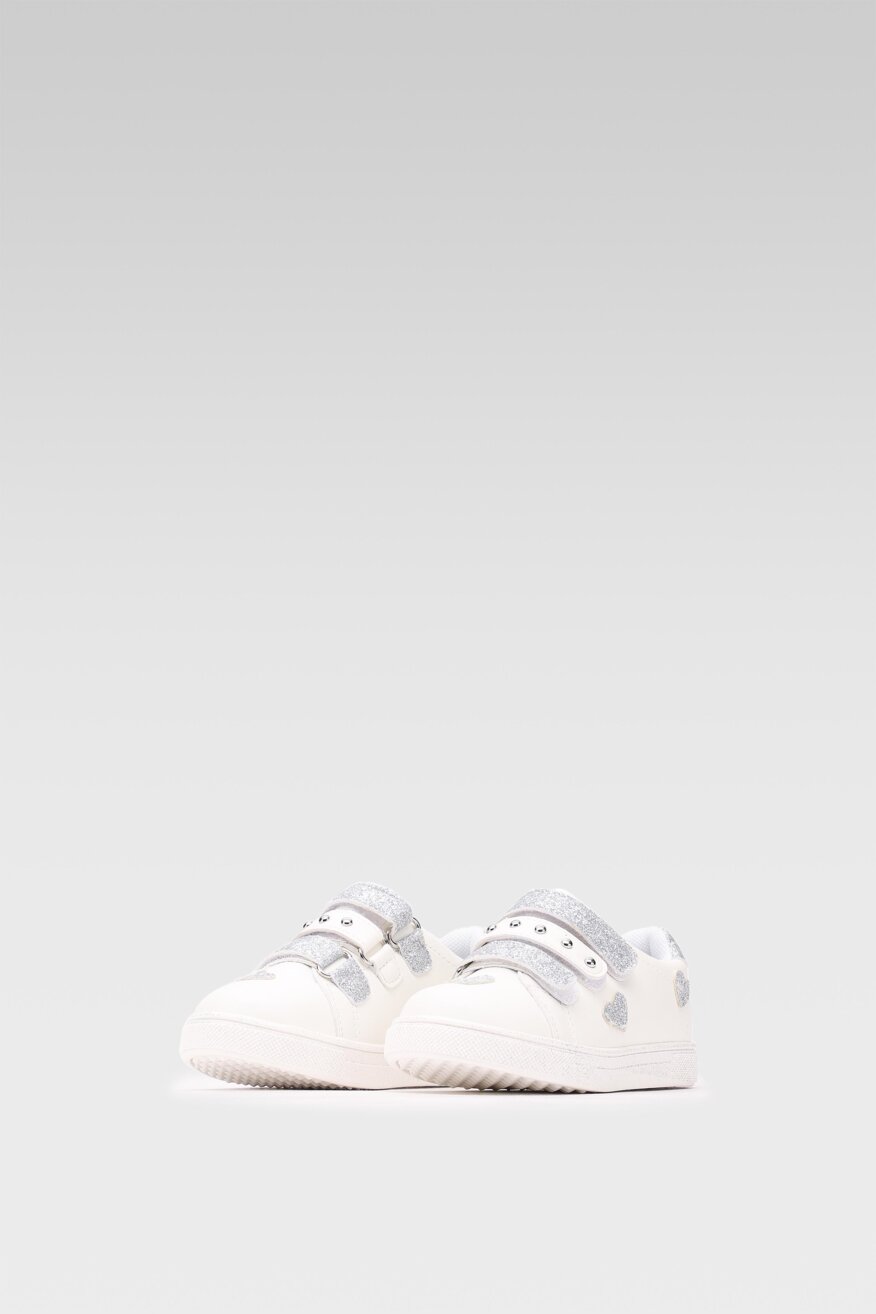 Nelli Blu - Półbuty pastelowe białe - 5903698315003