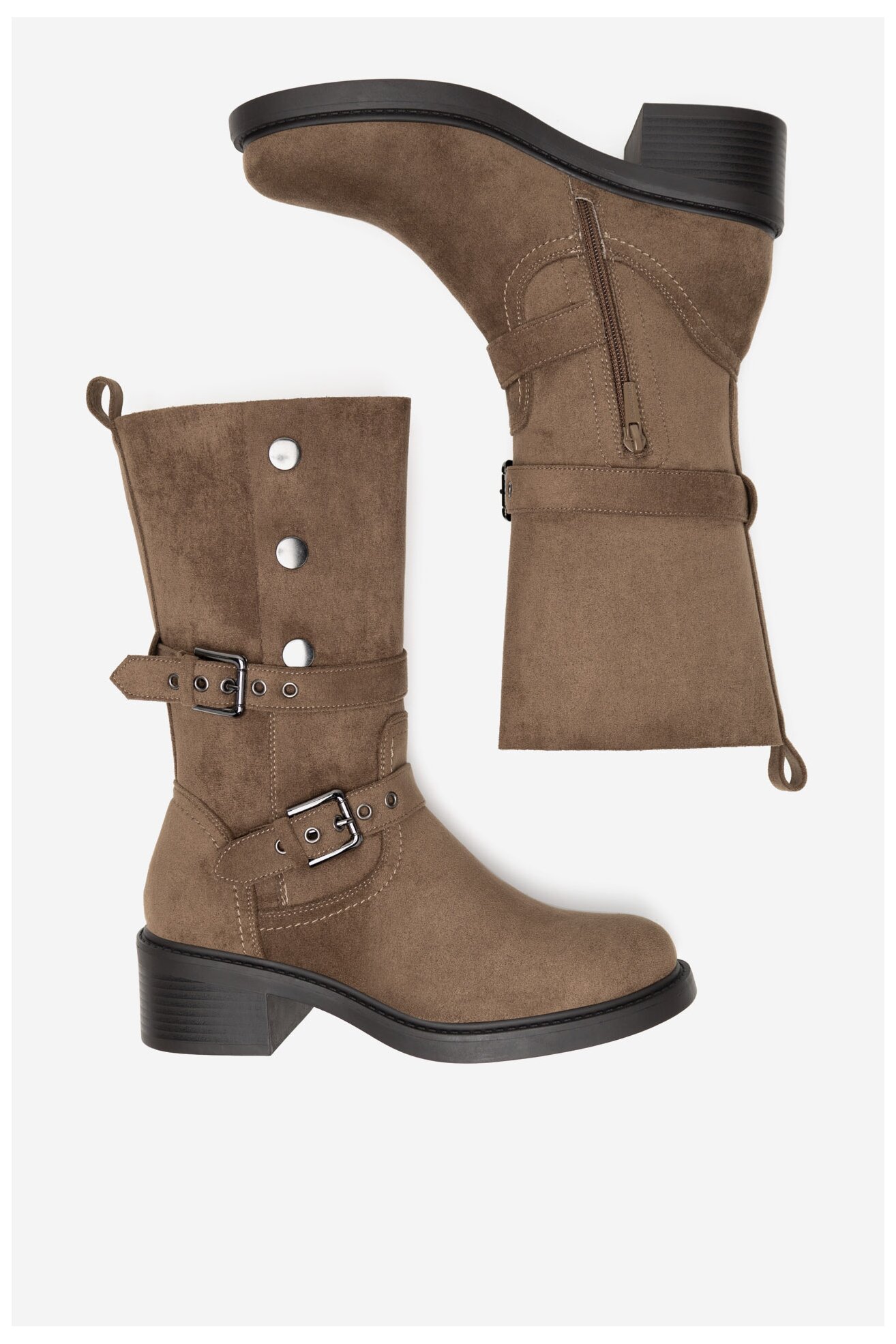 Kozaki Jenny Fairy WFA2881-1 Beżowy ciemny