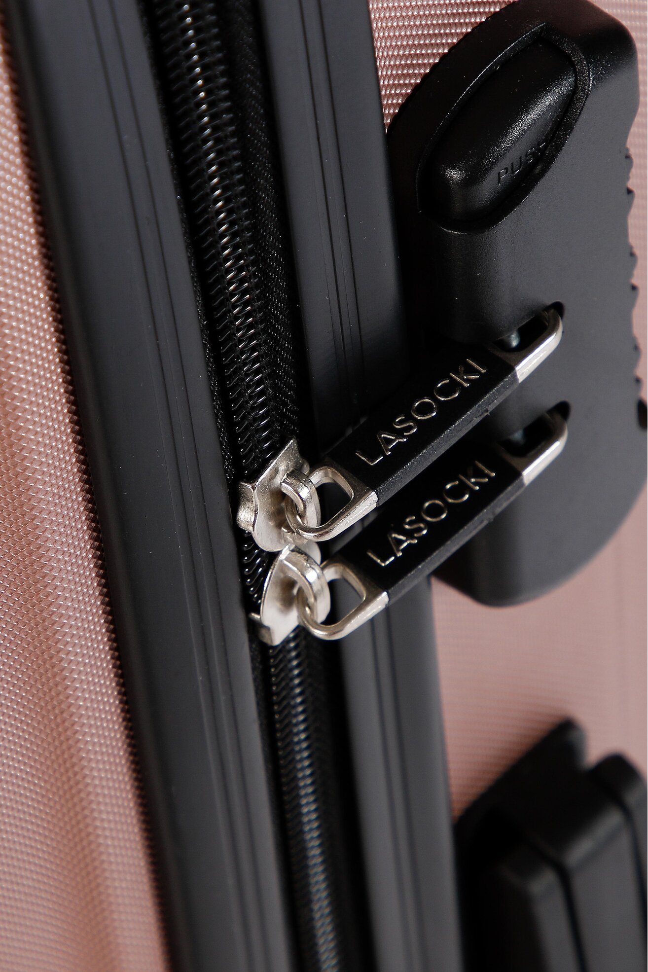 Walizka Lasocki BLW-A-103-66-07 Złoty