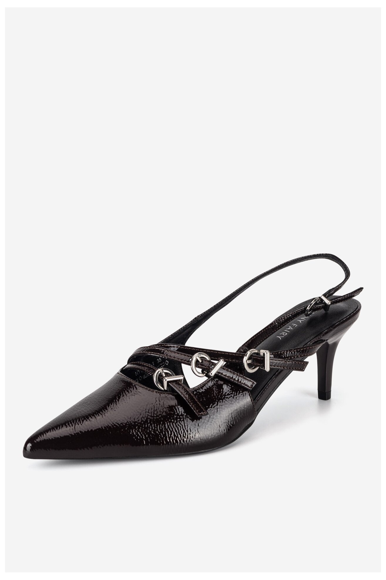 Pantofi cu toc Jenny Fairy HY91328-1 MARO