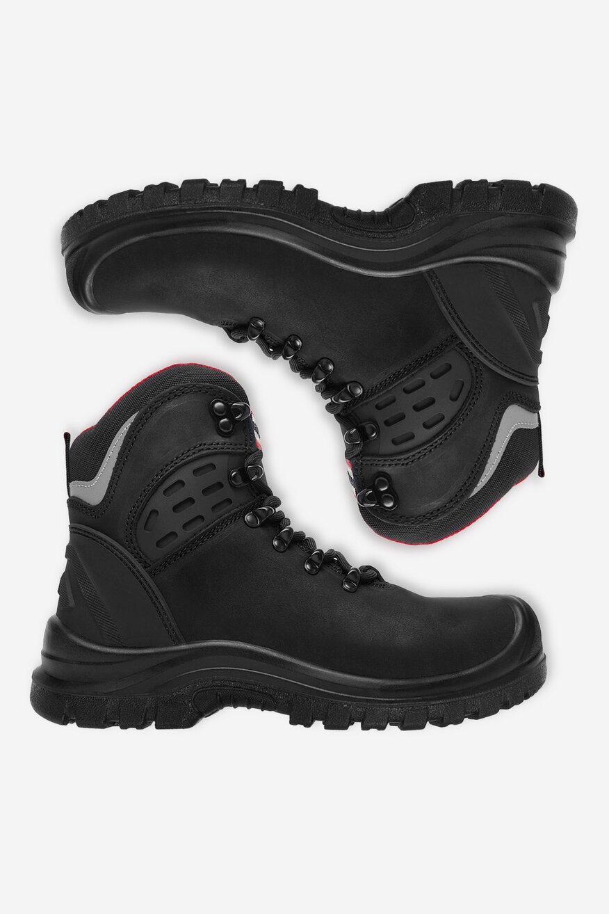 
                HUNTER - Skórzane półbuty sznurowane - 5906751205044