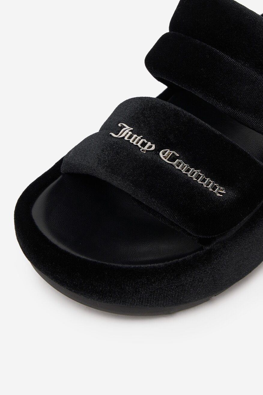 Pantofle Juicy Couture ČERNÁ - 5906751042243