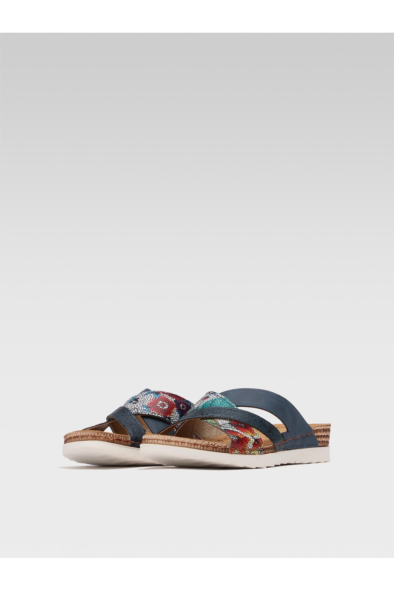 Klapki Inblu OF351R03 Granatowy