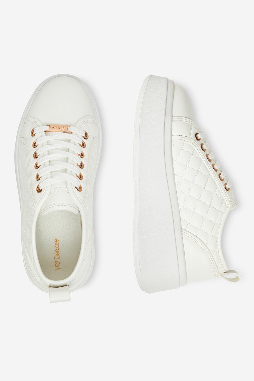 Sneakerși DeeZee ALB - 5906751072837