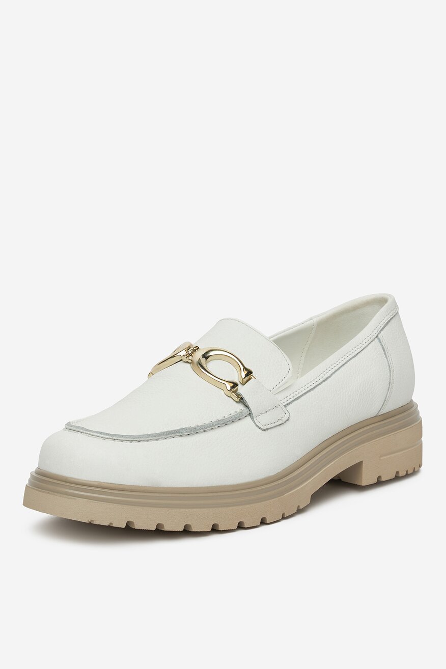 
                Lasocki - Loafersy skórzane - 5904862334189