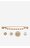 Декорация за обувки Crocs PRETTY IN GOLD 5 PACK 10014866 МИКС