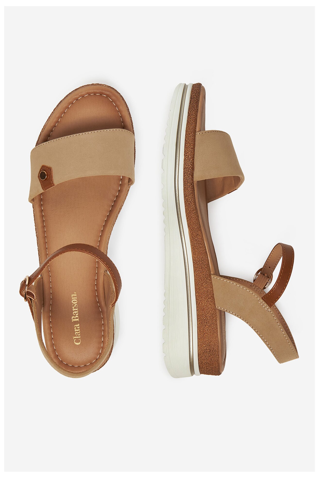 Сандали Clara Barson WS2506-01 БЕЖОВ