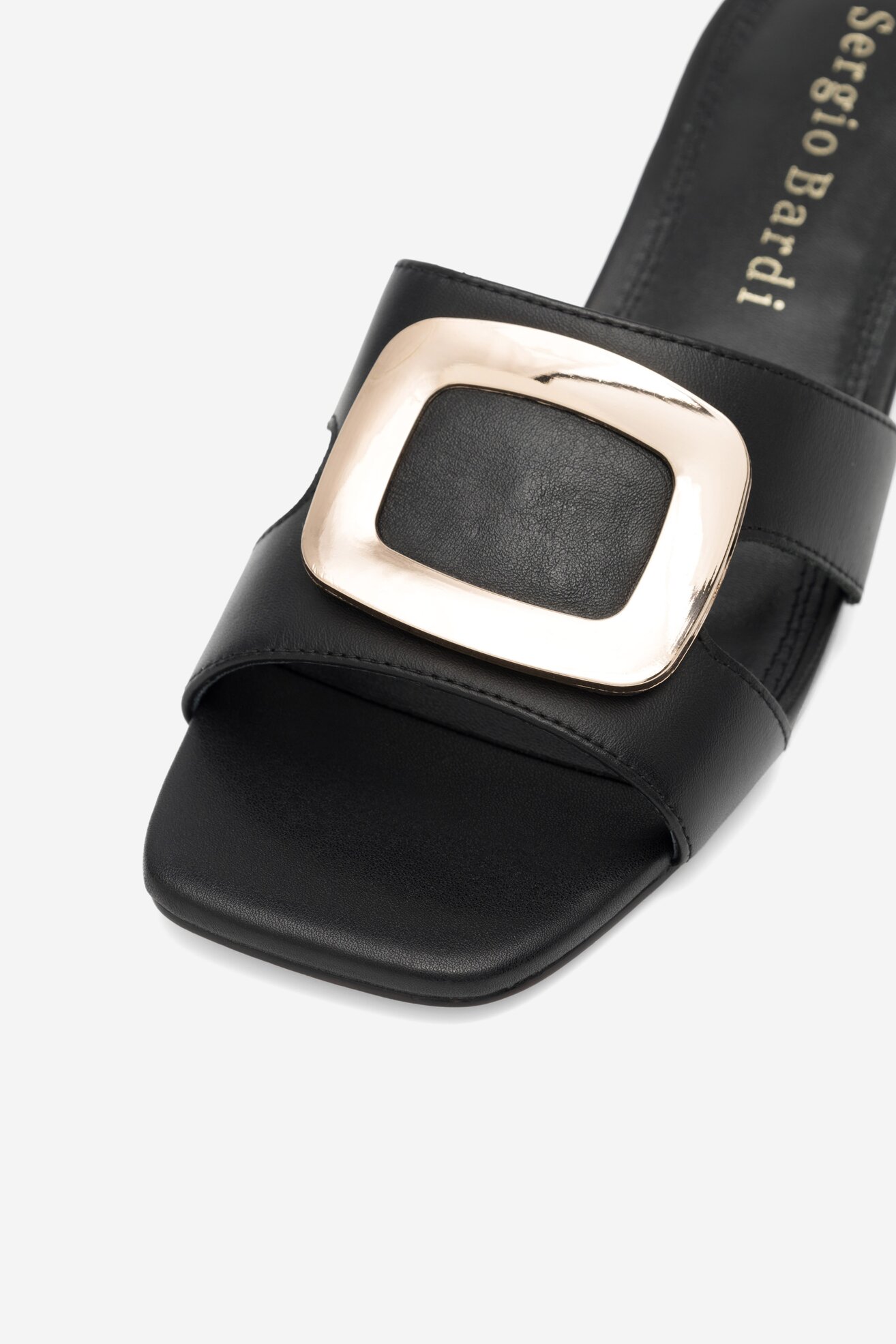 Klapki Sergio Bardi WYL3013-12Z-SB Czarny