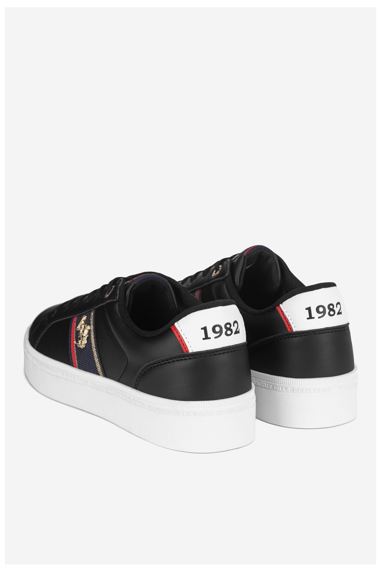 Pantofi pânză Beverly Hills Polo Club V12-722 NEGRU