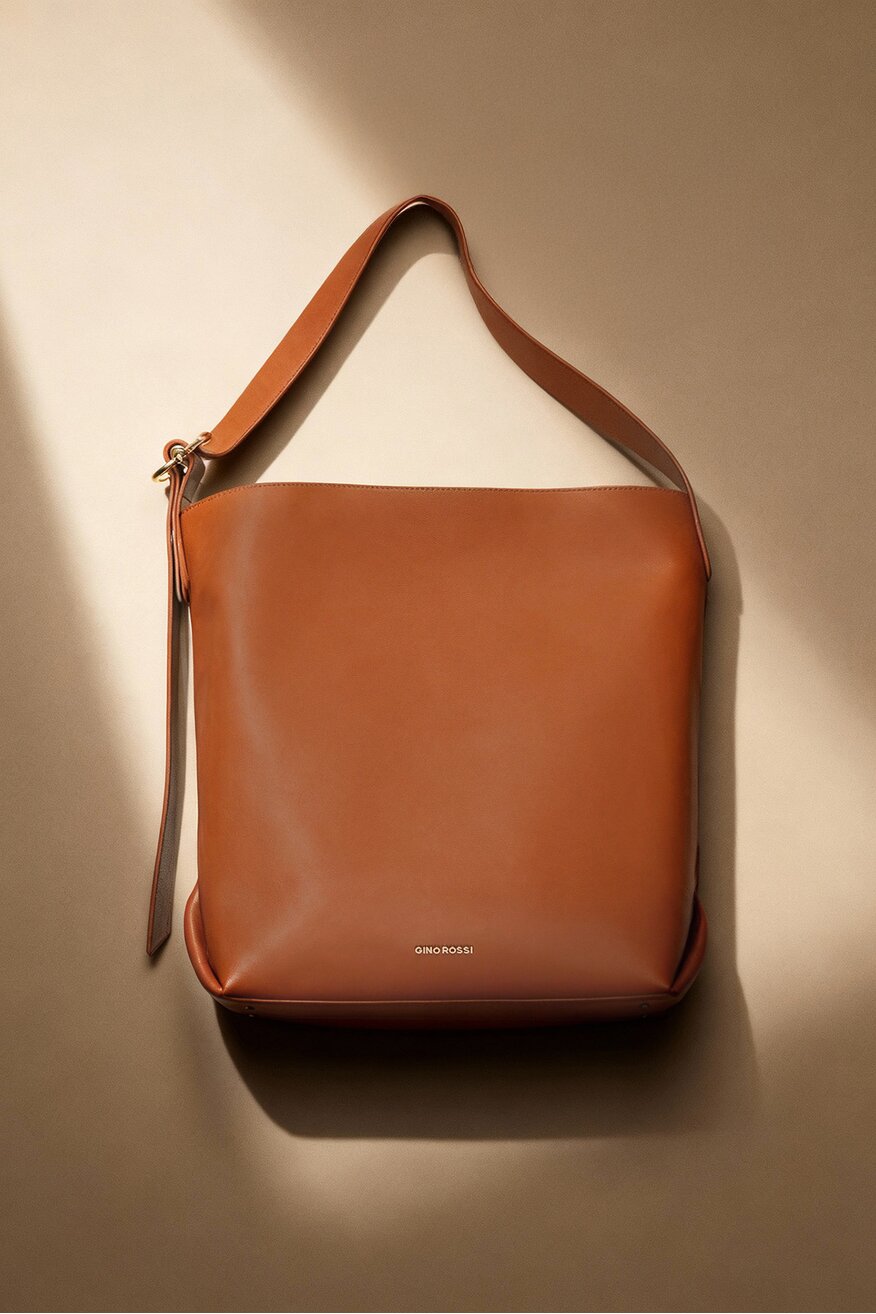 Kézitáska Gino Rossi CAMEL - 5906751328132