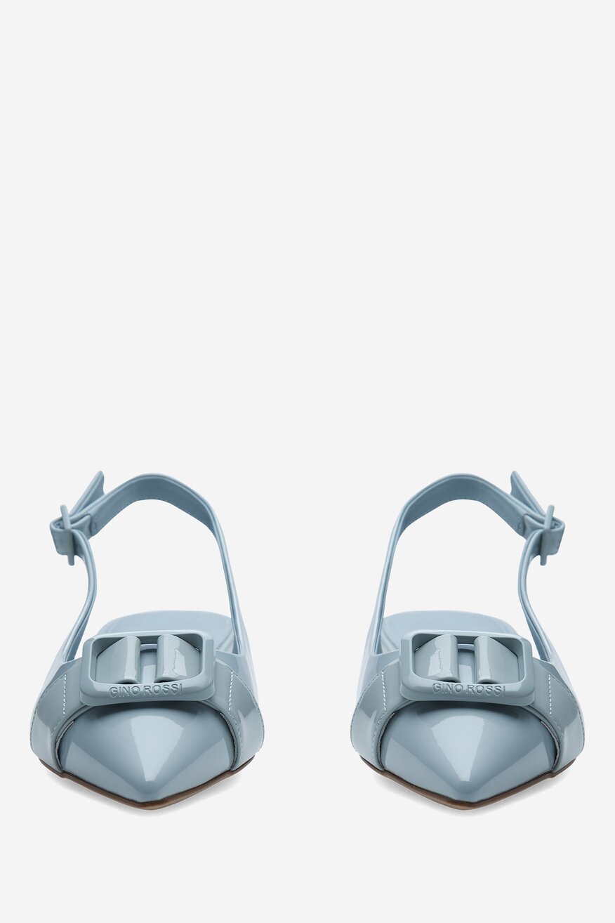 Gino Rossi - Skórzane baleriny - 5905588588474