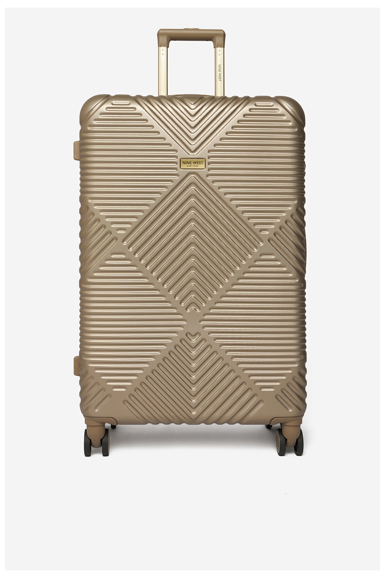 Walizka NINE WEST CEO-NW-L-002-09 GOLD Złoty