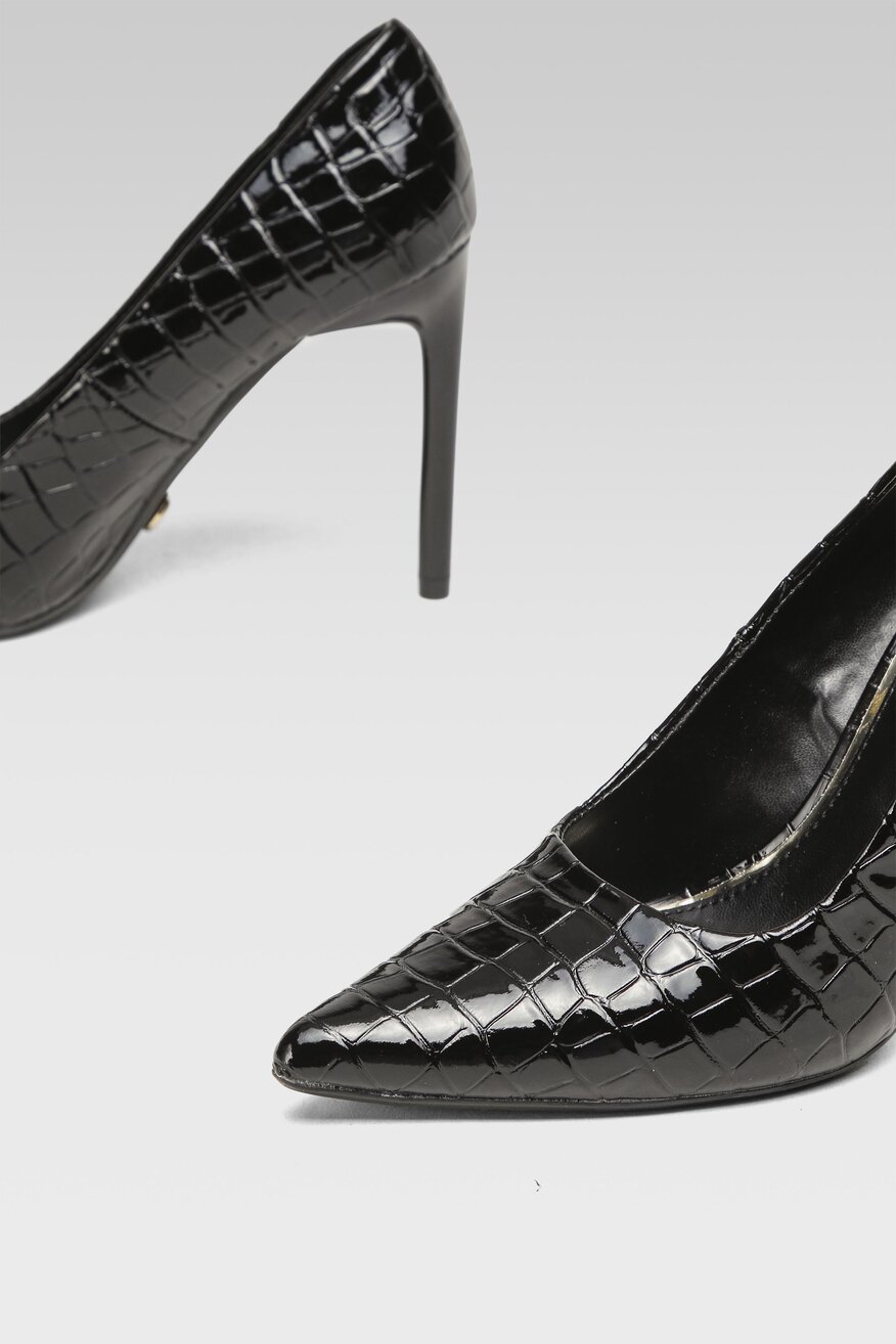 Quazi - Czółenka czarne - 5904862103792