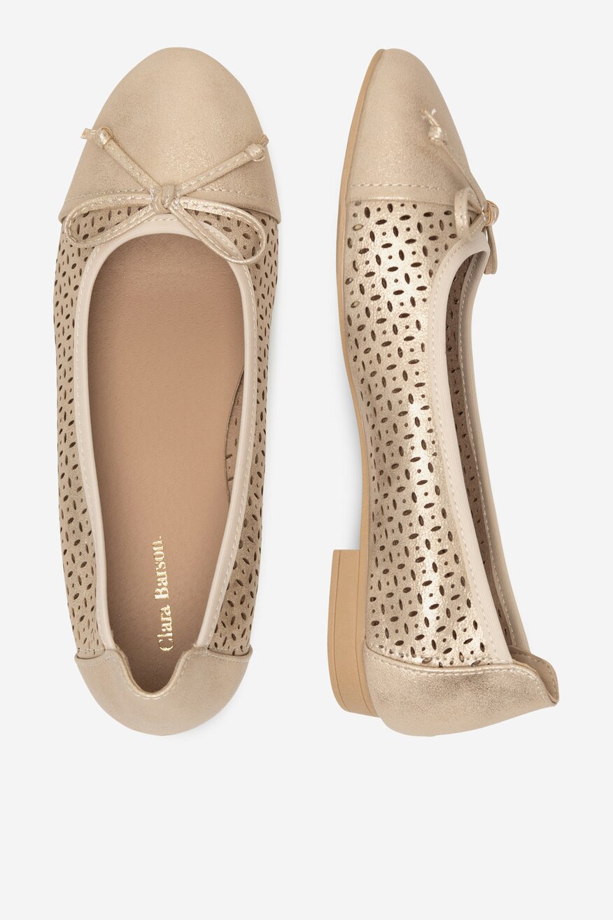 
                Baleríny Clara Barson ZLATÁ - 5903698589077