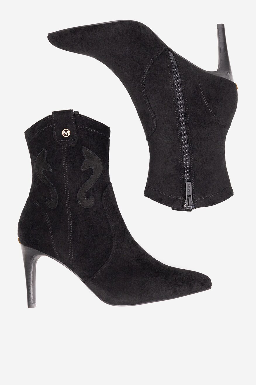 Mexx - Kowbojki zamszowe - 5905588894780