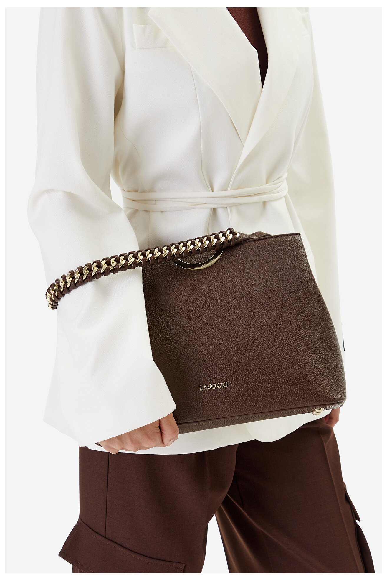 Geantă de mână Lasocki C-LSK-M-004-08 MARO