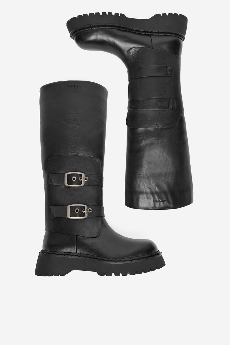 G-STAR RAW - Kozaki skórzane - 5906751451755