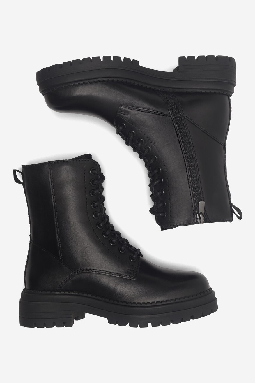 
                Lasocki - Trzewiki skórzane ocieplane - 5905588006893