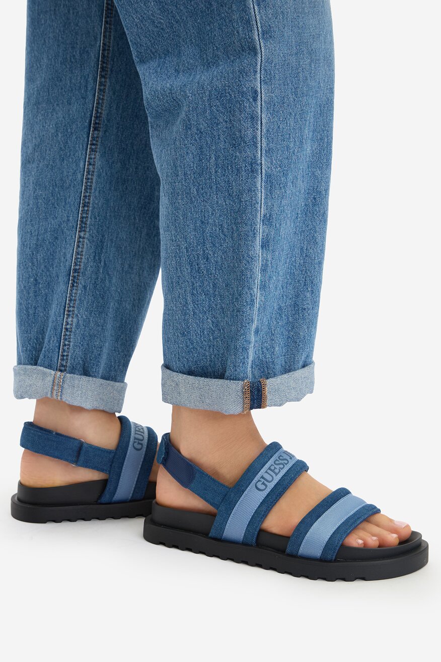 
                Сандалі GUESS JEANS ГОЛУБИЙ - 5907964035206
