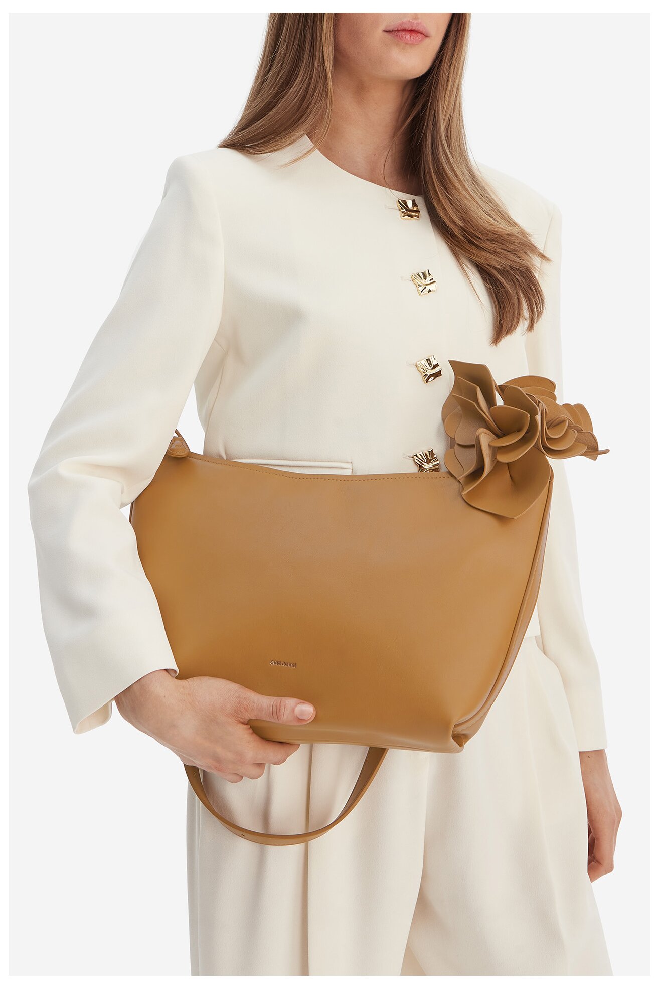 Сумка З Ремінцем Gino Rossi C-LDA8483 ВЕРБЛЮЖИЙ