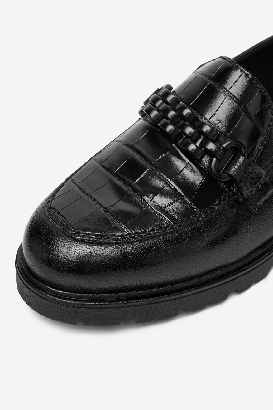 Rieker - Loafersy skórzane - 2230083221247