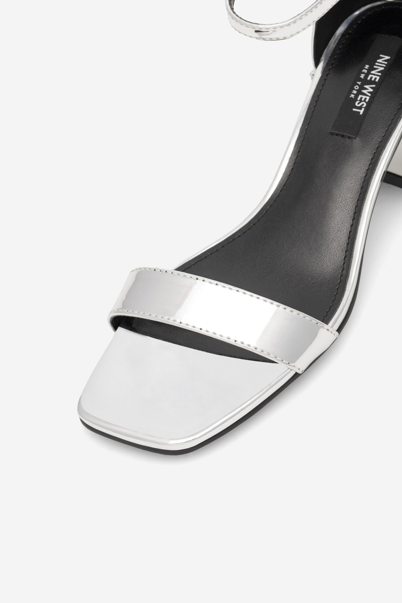 Sandały NINE WEST ERMINA FF-2308 Srebrny