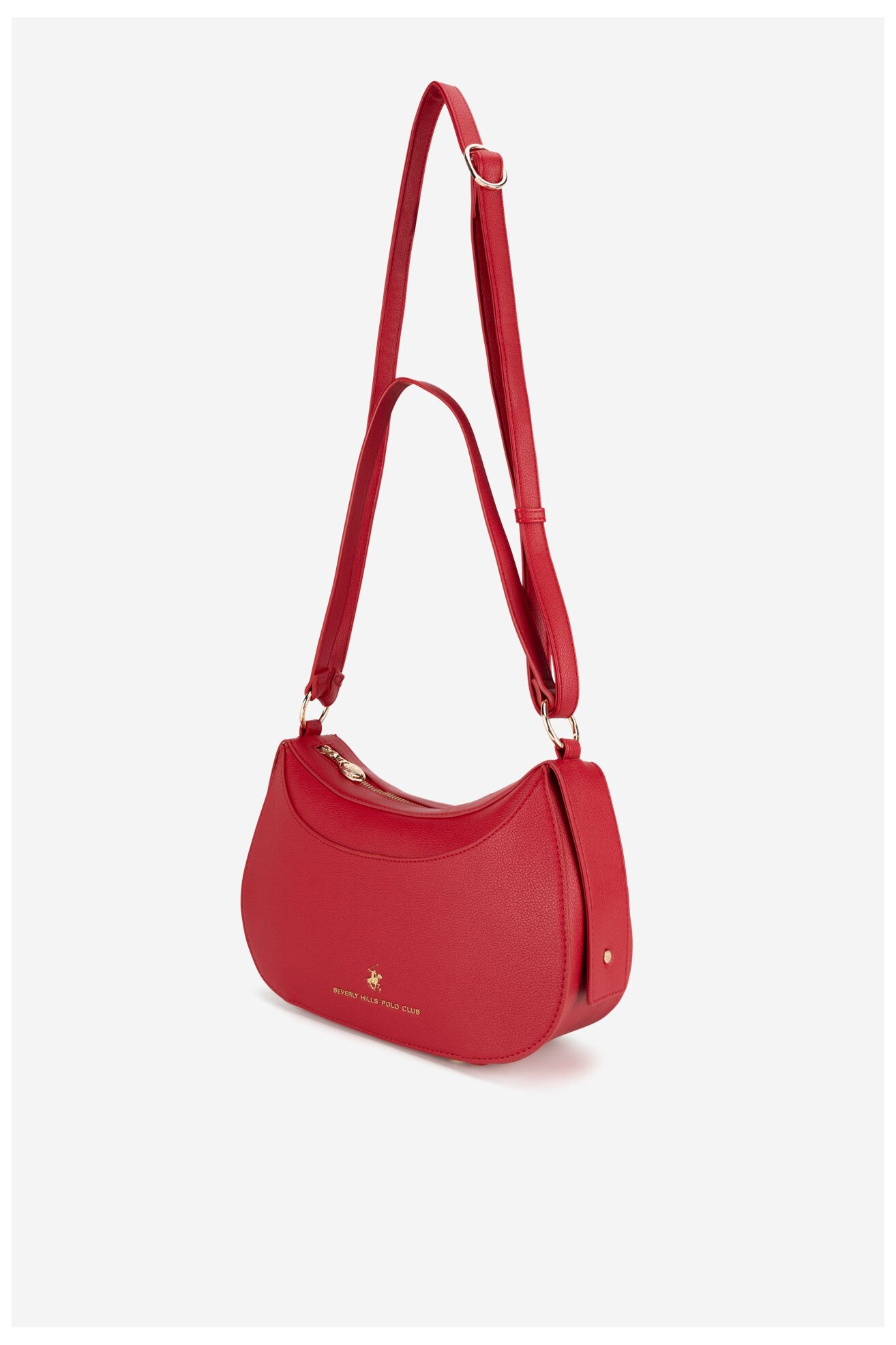 Дамска чанта Beverly Hills Polo Club BHPC-C-008-07 ЧЕРВЕН