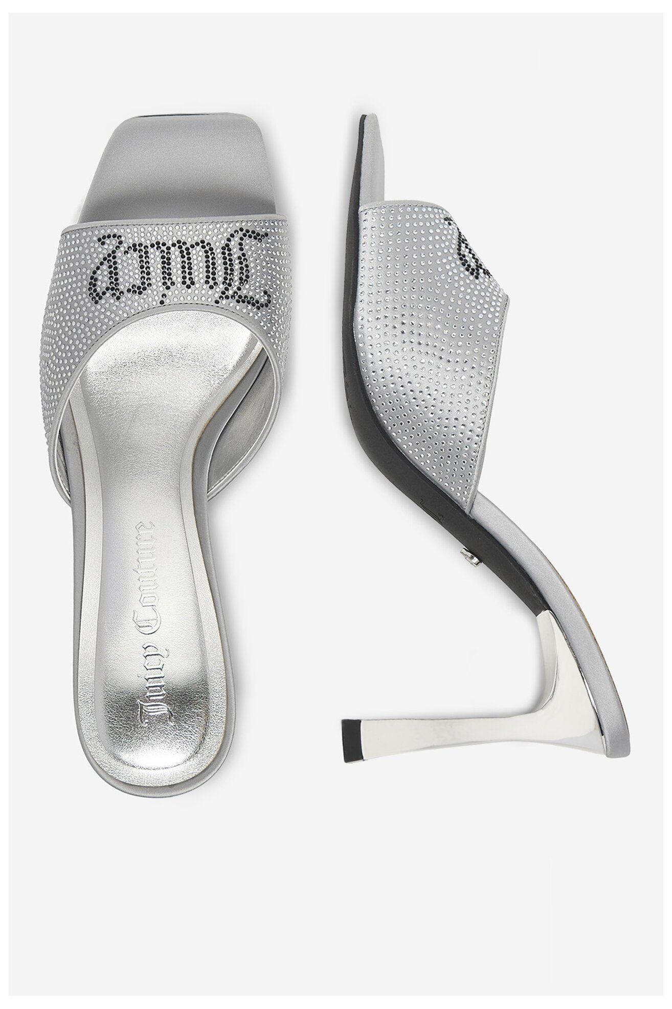 Klapki Juicy Couture CEO-259-29-06 Srebrny