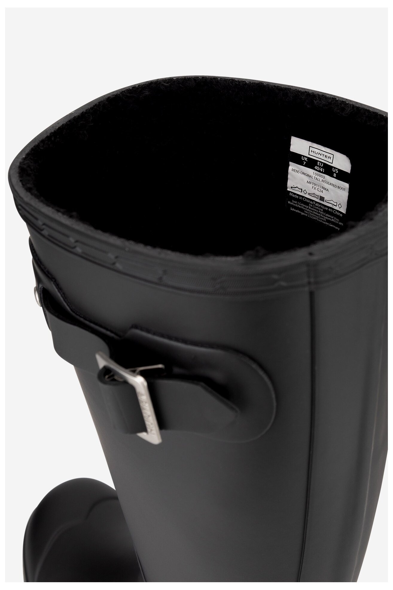 Гумени ботуши HUNTER MFT9111RMA ЧЕРЕН