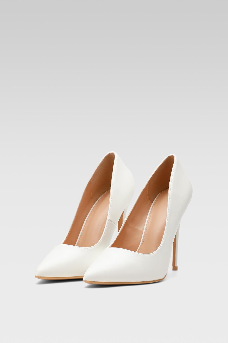 
                Jenny Fairy - Czółenka białe - 5904248826376