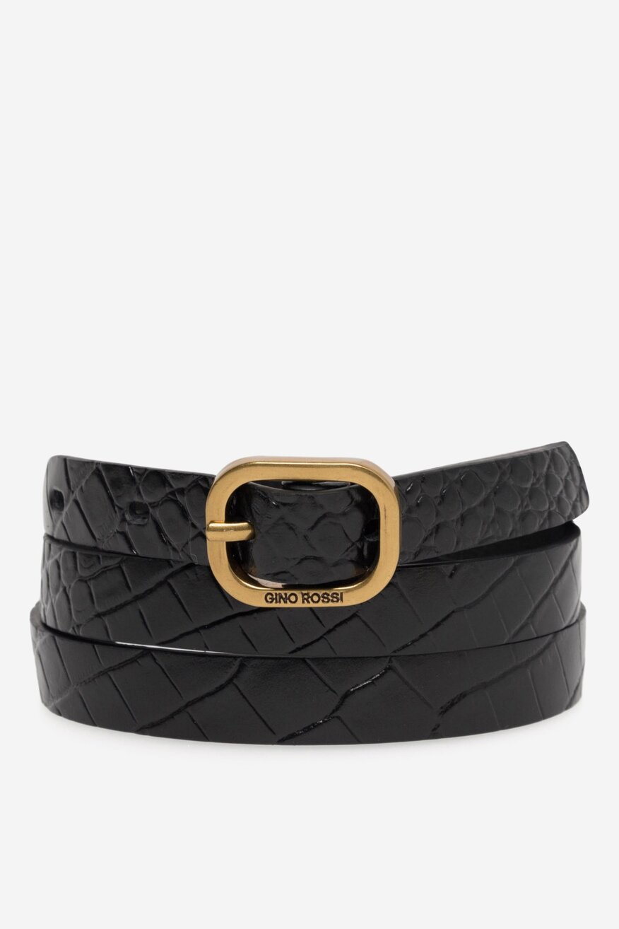 Női öv Gino Rossi FEKETE - 5905588632450
