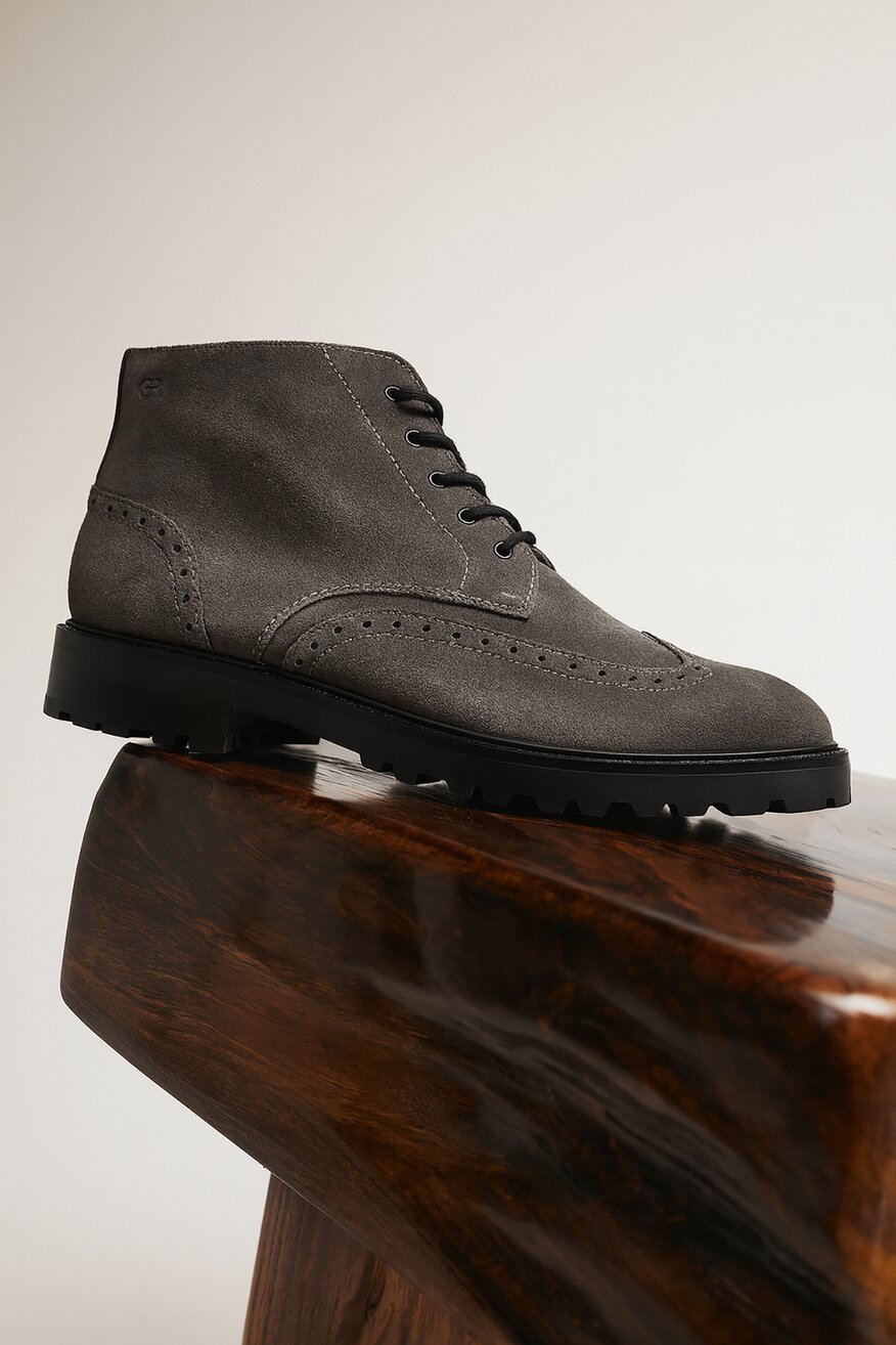 
                Черевики Gino Rossi СІРИЙ - 5906751378823