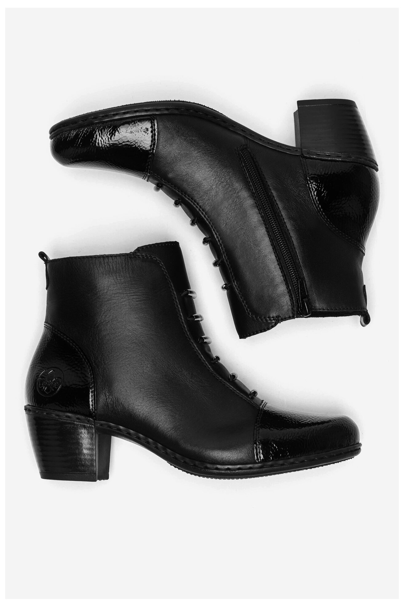 Bocanci Rieker Y2162-00 NEGRU