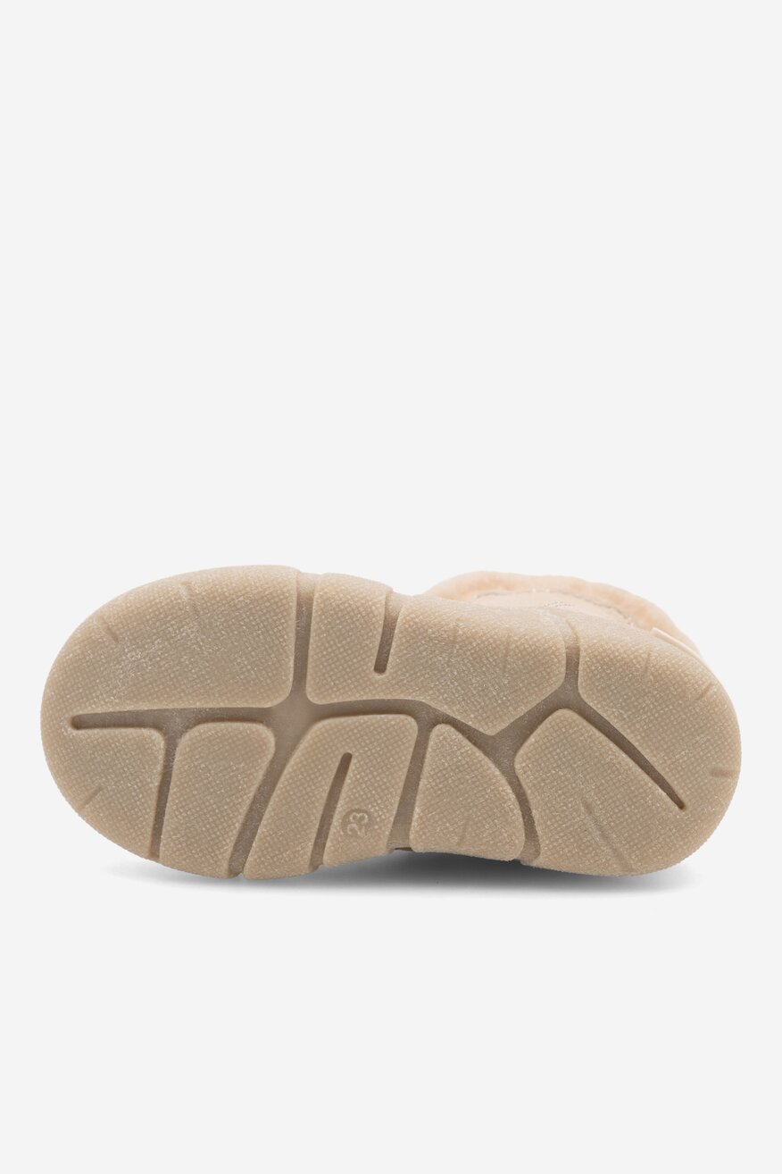 Lasocki Kids - Botki skórzane ocieplane - 5905588176558