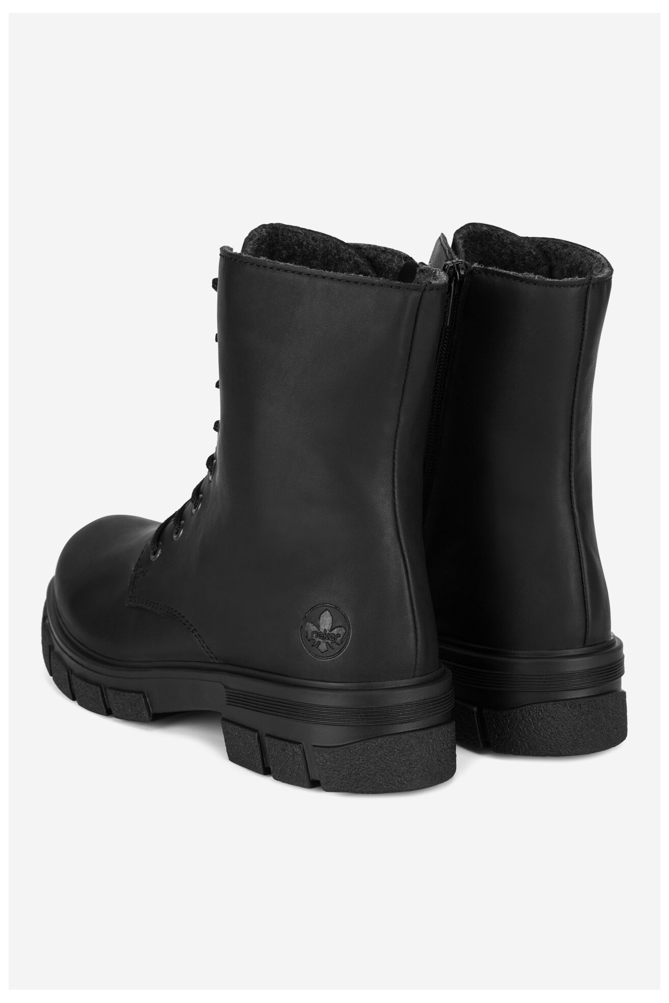 Csizma Rieker Z9120-00 FEKETE