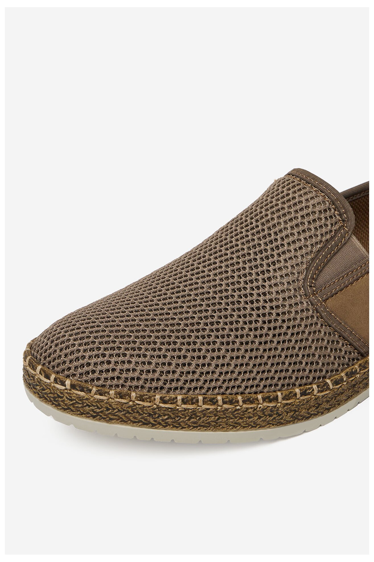 Espadryle Rieker CEO-B5265-65 Beżowy ciemny