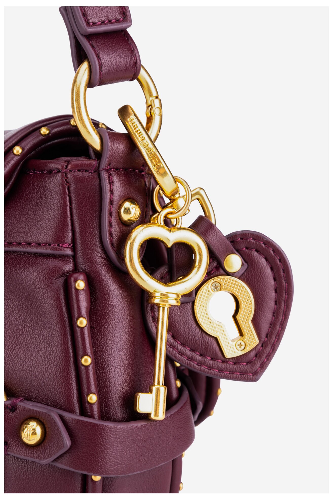 Torebka Juicy Couture BIJXT8653WVP Bordowy